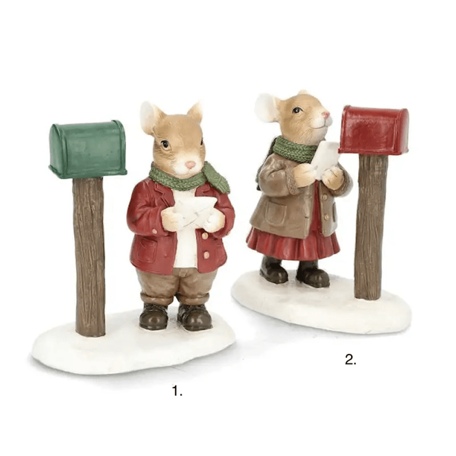 Hovedbilde DEKORASJON – Julemus med postkasse – Alot
