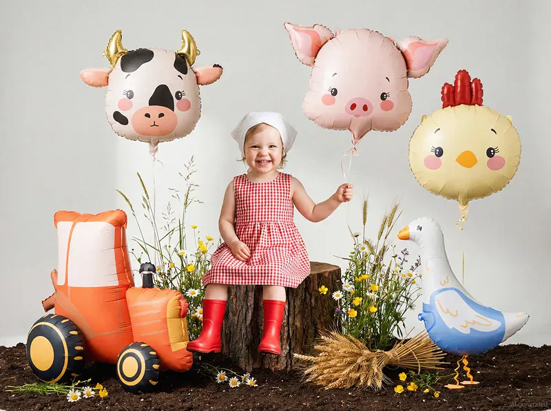 FOLIEBALLONG – Gris – PartyDeco