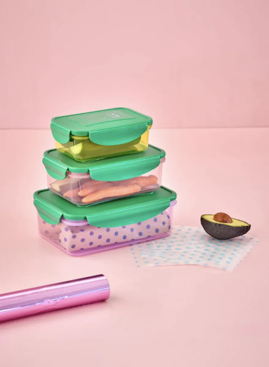 OPPBEVARINGSBOKSER – Rektangulære – Rice