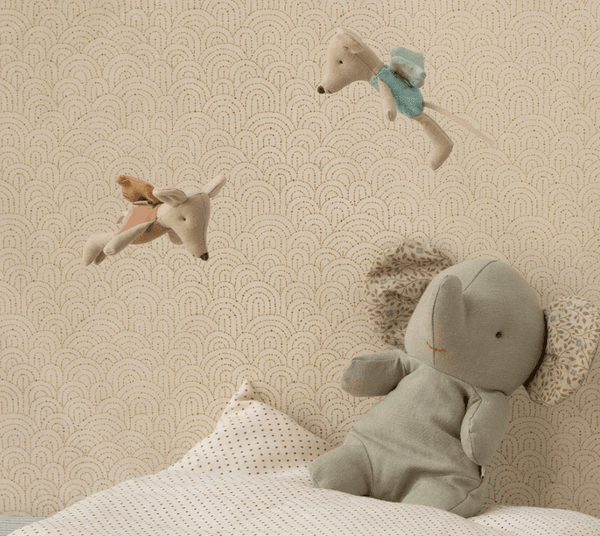 Hovedbilde FE-MUS LILLESØSTER – Pudderrosa – Maileg