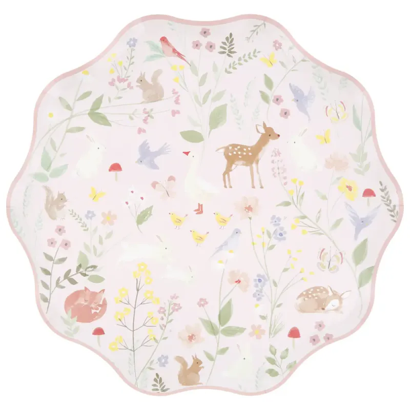 PAPPTALLERKENER – Eventyrskog – 8 pk – Meri Meri