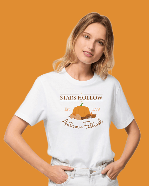 Hovedbilde T-SKJORTE – Stars Hollow Autumn Festival – ...