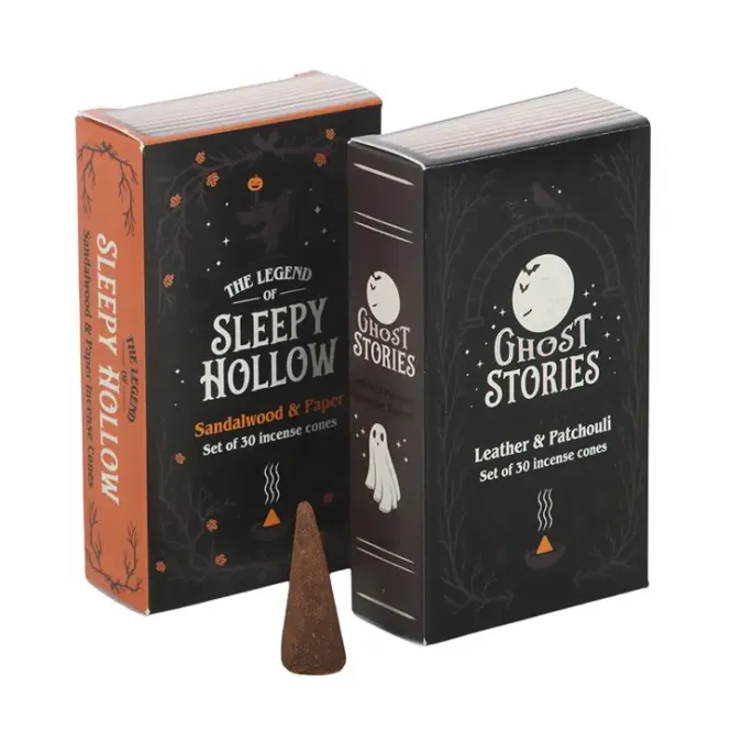 Hovedbilde RØKELSESKJEGLER – Haunted Library – 2 pk. ...