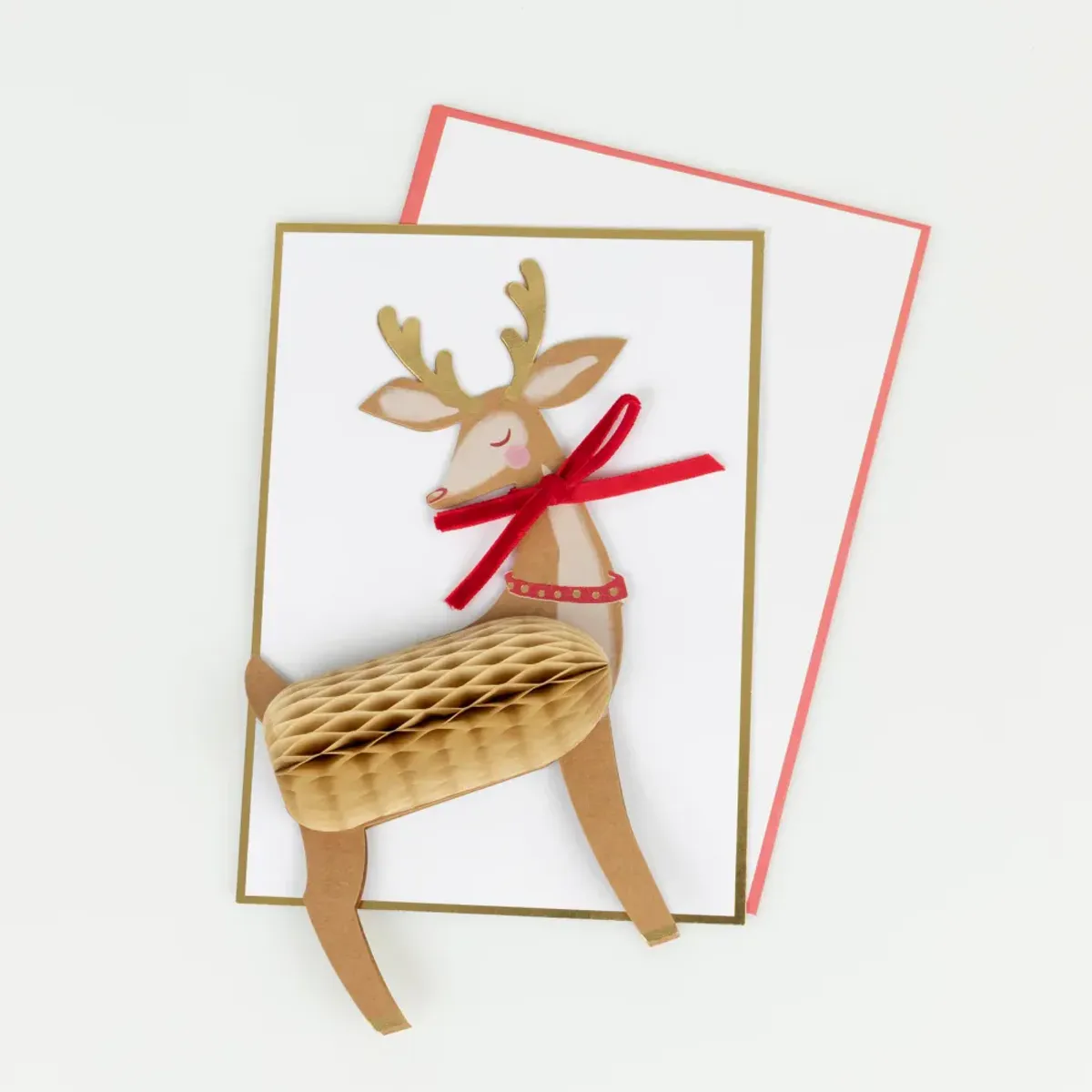 KORT – Honeycomb Reinsdyr – Meri Meri