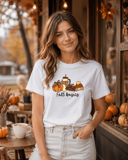 Hovedbilde T-SKJORTE – Fall Basics – Festligetrykk