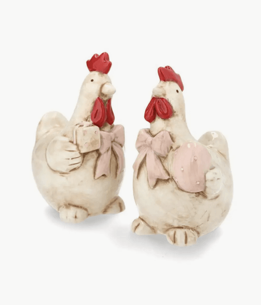 Hovedbilde PÅSKEPYNT – Høne med sløyfe – Alot