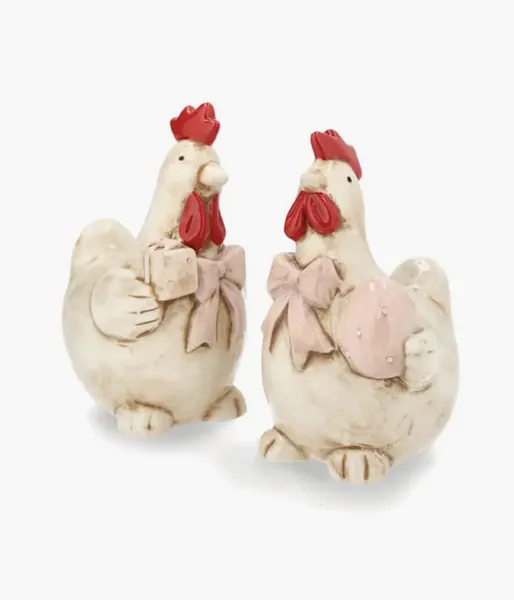 Hovedbilde PÅSKEPYNT – Høne med sløyfe – Alot