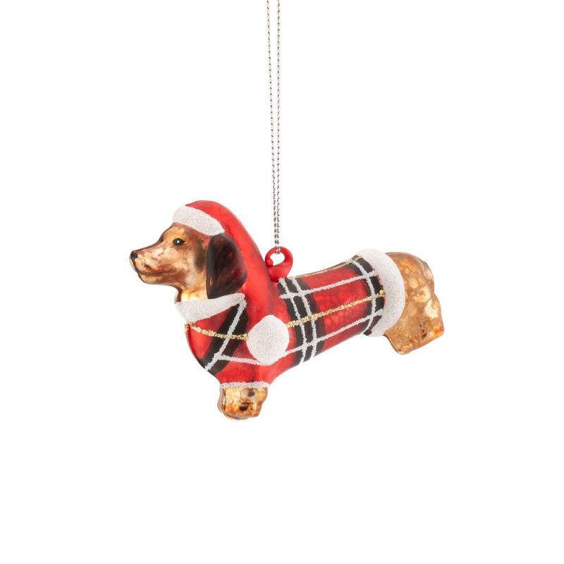JULETREPYNT – Julepyntet dachshund – Sass & Belle