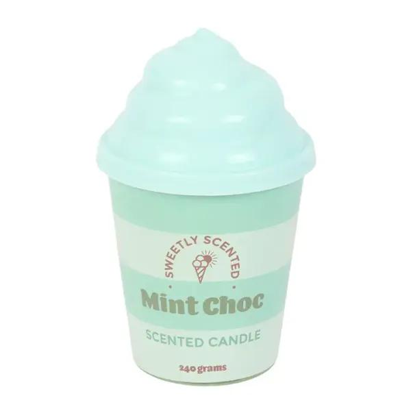 Hovedbilde DUFTLYS – Mint sjokolade-iskrem i keramikkopp – ...