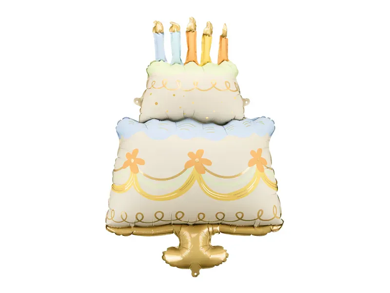FOLIEBALLONG – Bursdagskake – PartyDeco
