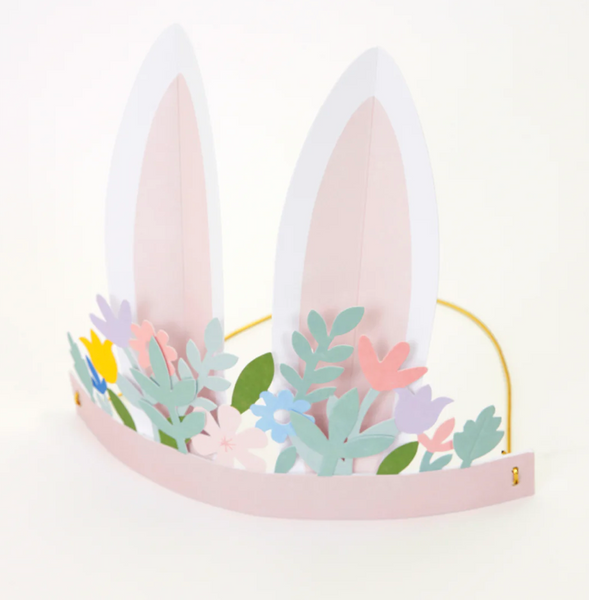 Hovedbilde KANINØRER – Blomster – 8 pk – Meri Meri