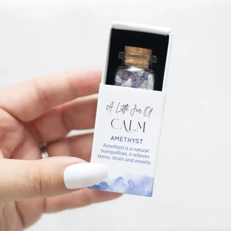 KRYSTALLFLASKE – Ametist – A Little Jar of Calm – Something Different