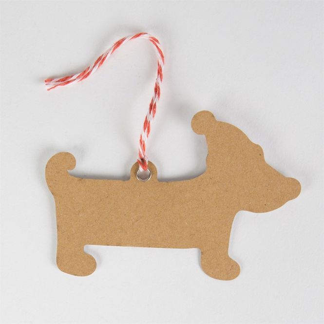 Hovedbilde GAVELAPPER – Dachs Julehund – 12 stk – ...