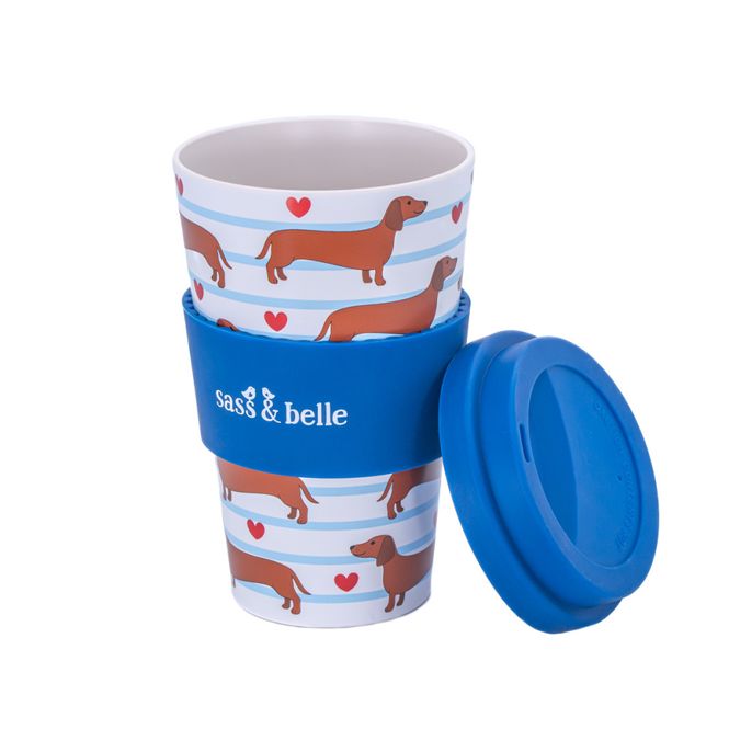 Hovedbilde TO-GO KOPP - Dachshund - Sass & Belle
