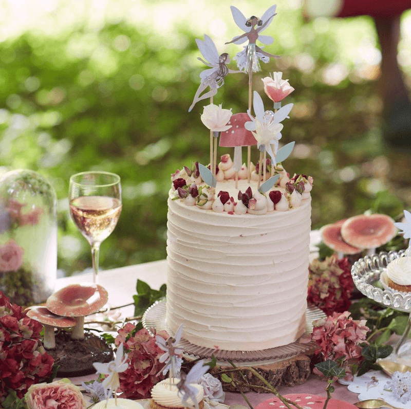 KAKETOPP – Feer og blomster – Meri Meri
