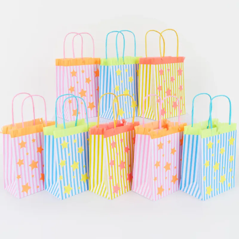 PARTYPOSER – Stjerner – 8-pk – Meri Meri