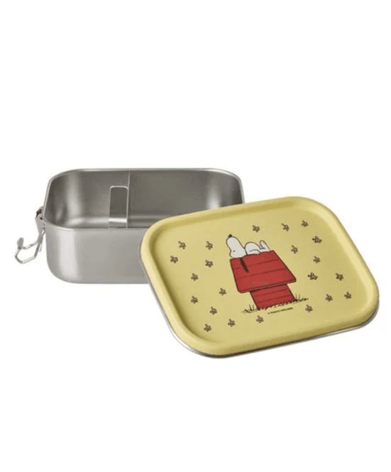 Hovedbilde LITEN MATBOKS – Lys Gul Snoopy Print – Rice x ...