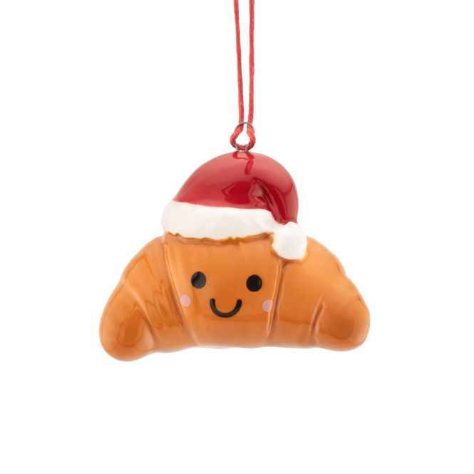 Hovedbilde JULETREPYNT – Croissant med nisselue – Sass & ...