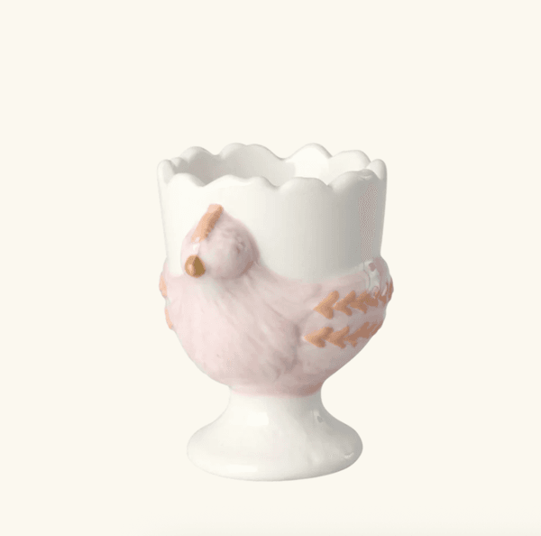 Hovedbilde EGGEGLASS – Rosa høne – Rice