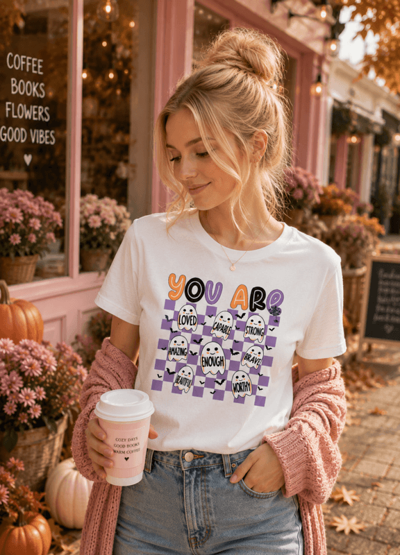 T-SKJORTE – You Are – Halloween - Festligetrykk