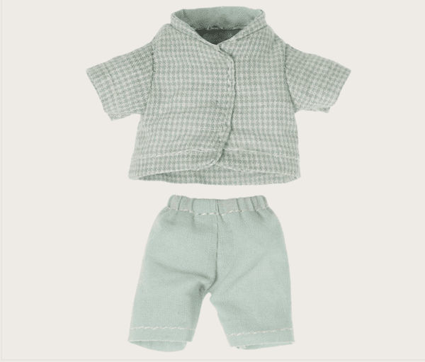 Hovedbilde KLÆR TIL MUS – Lillebror – Pyjamas i mint ...