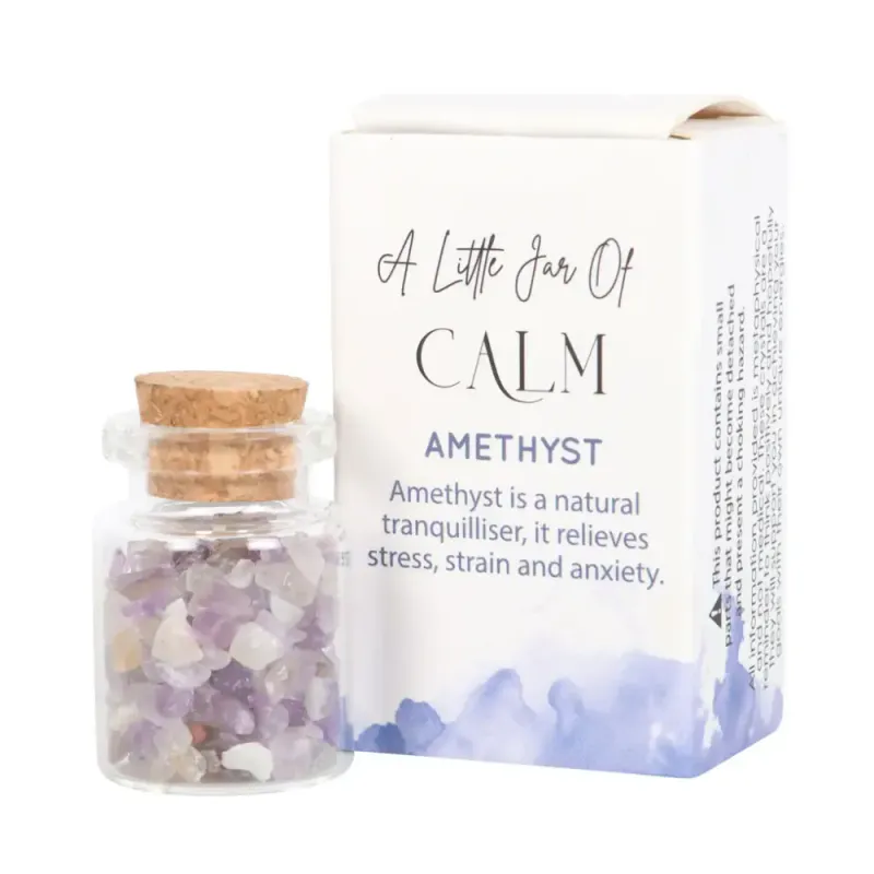 KRYSTALLFLASKE – Ametist – A Little Jar of Calm – Something Different