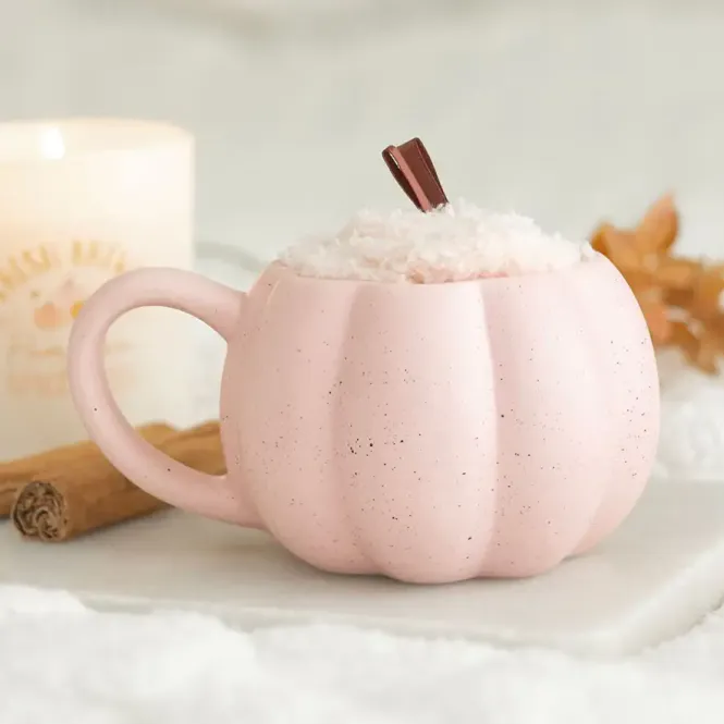 Hovedbilde KOPP MED SOKKER – Rosa gresskar – Something ...