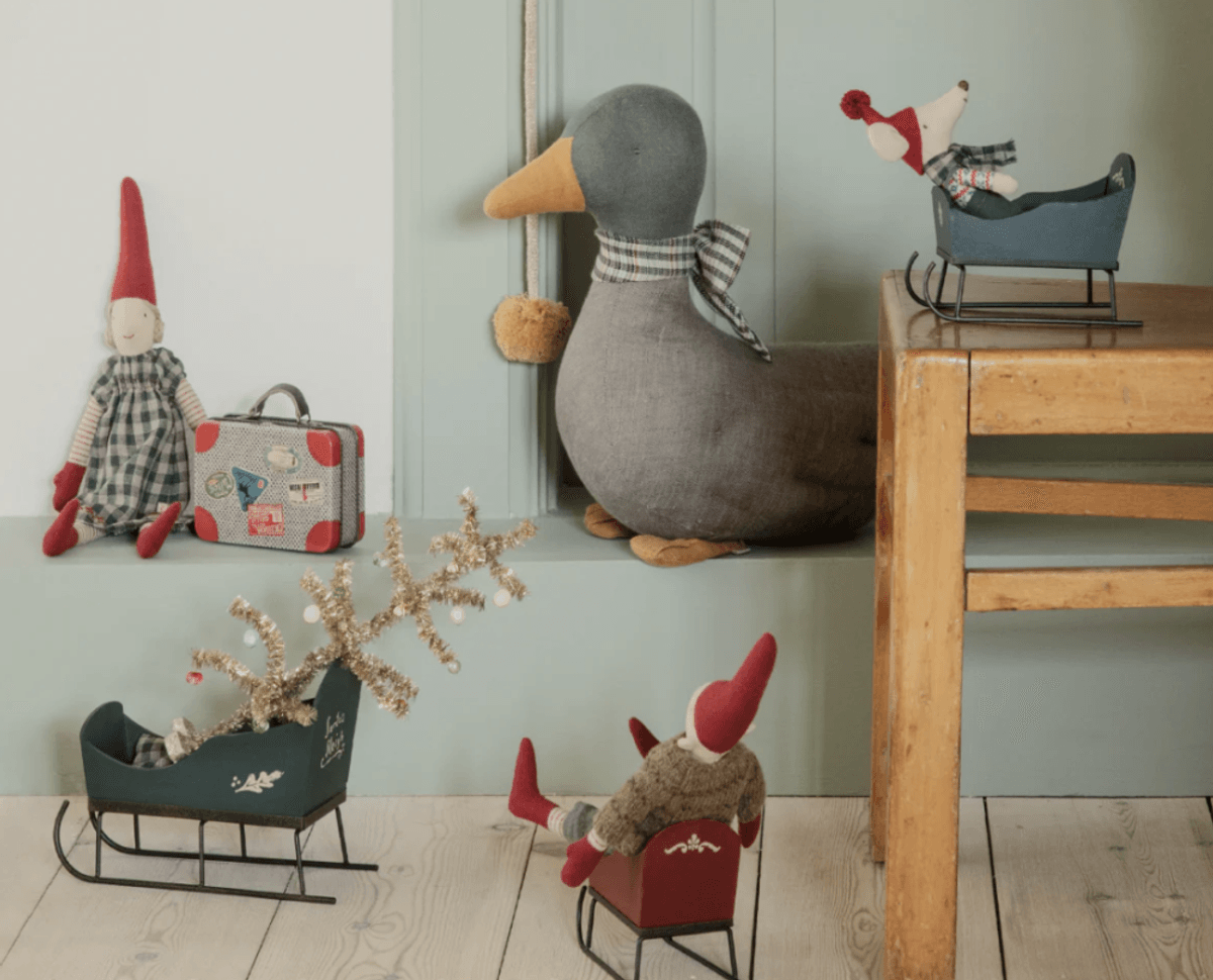 SLEDE TIL MUSENE – Rød – Maileg