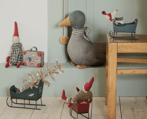 Hovedbilde SLEDE TIL MUSENE – Grønn – Maileg