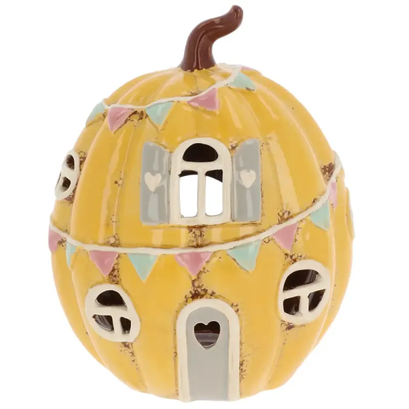 TELYSHOLDER – Pumpkin House Yellow – Joe Davies