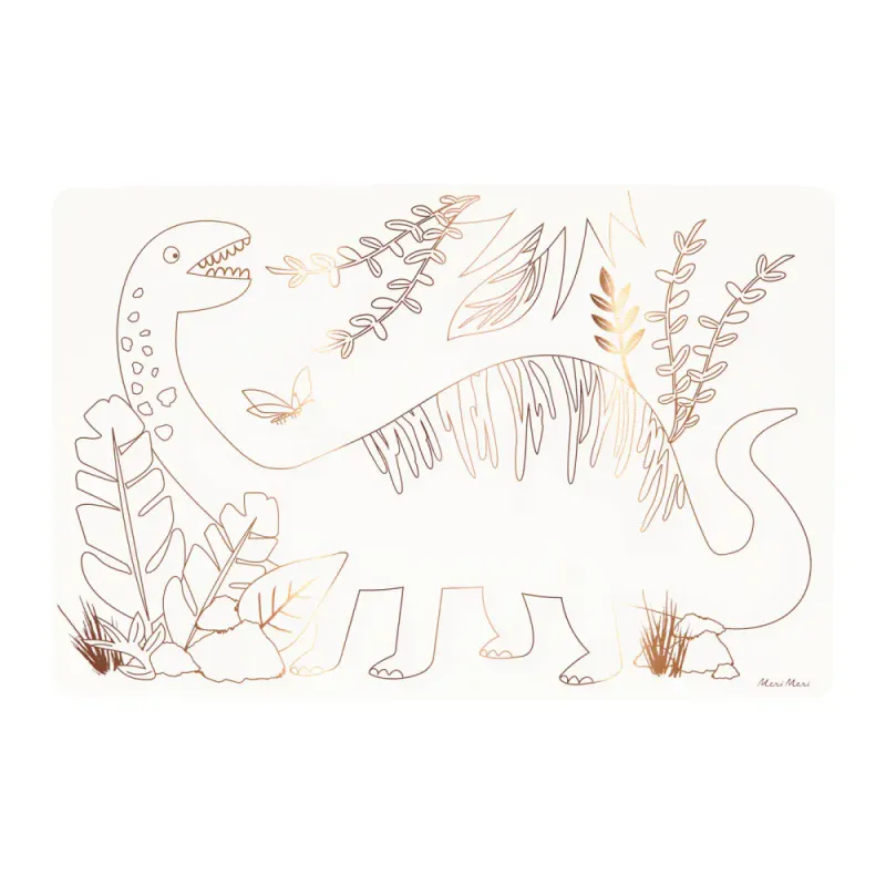 FARGELEGGINGSARK – Dinosaurer – 8-pk – Meri Meri