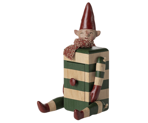 Hovedbilde ALV MED SKUFF – Grønn – Maileg