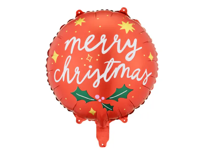 Hovedbilde BALLONG – Merry Christmas – Rød og grønn ...